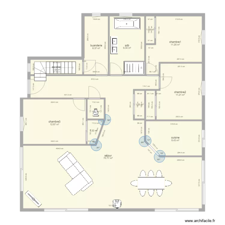 plan architect. Plan de 