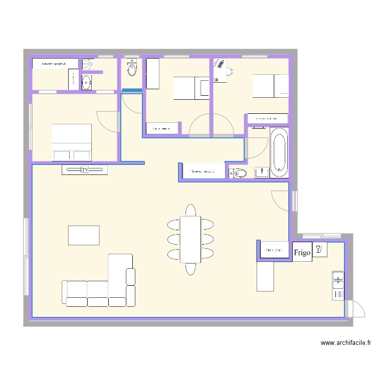 maison gadagne. Plan de 0 pièce et 0 m2