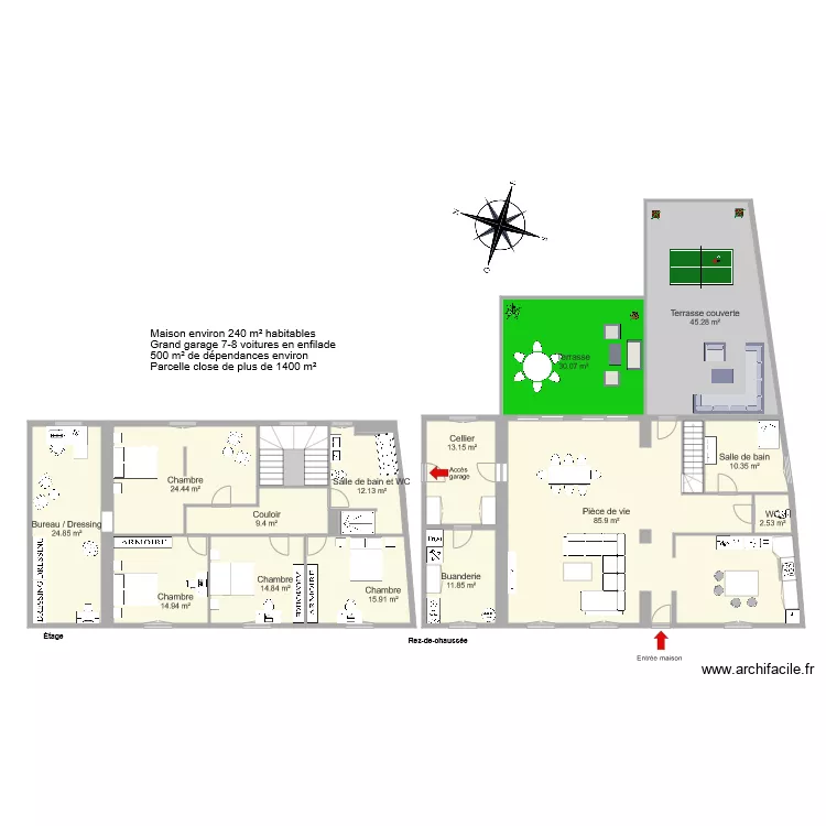 GRAINDEPICE. Plan de 