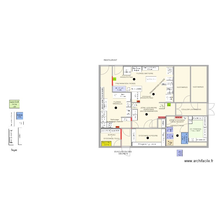 Plan de cuisine Les Myosotis 2. Plan de 0 pièce et 0 m2