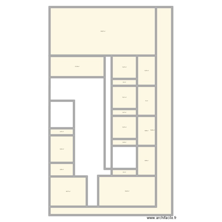 PLAN CF. Plan de 0 pièce et 0 m2