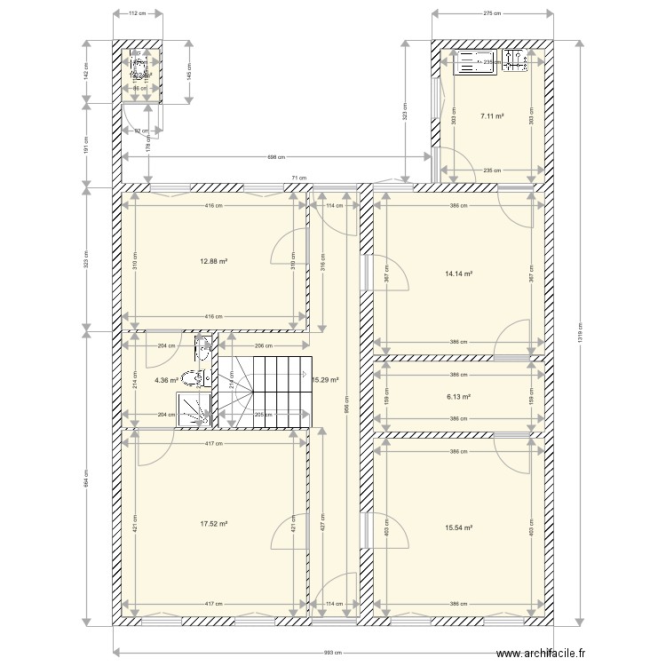 Les Chalets. Plan de 0 pièce et 0 m2