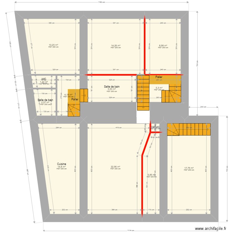 Mordelle - 2ème visite . Plan de 0 pièce et 0 m2