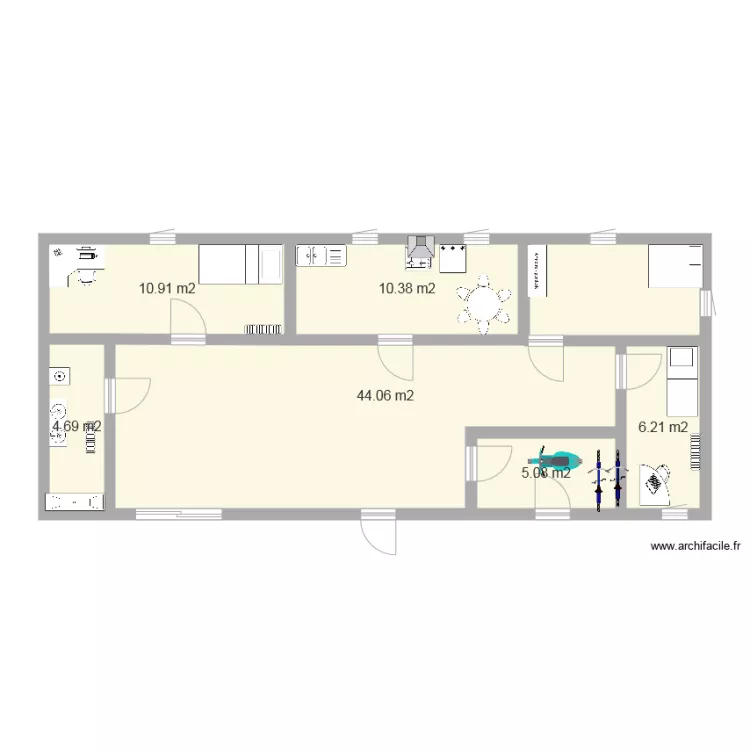 GIRAUDEAU FABRICE. Plan de 