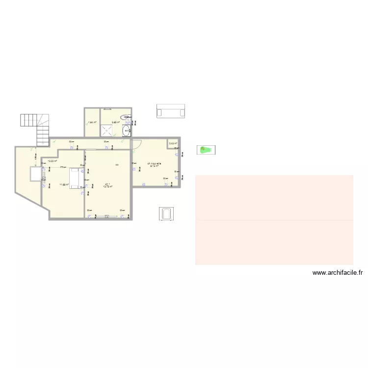 chambre enfant  et bureau devis 2. Plan de 