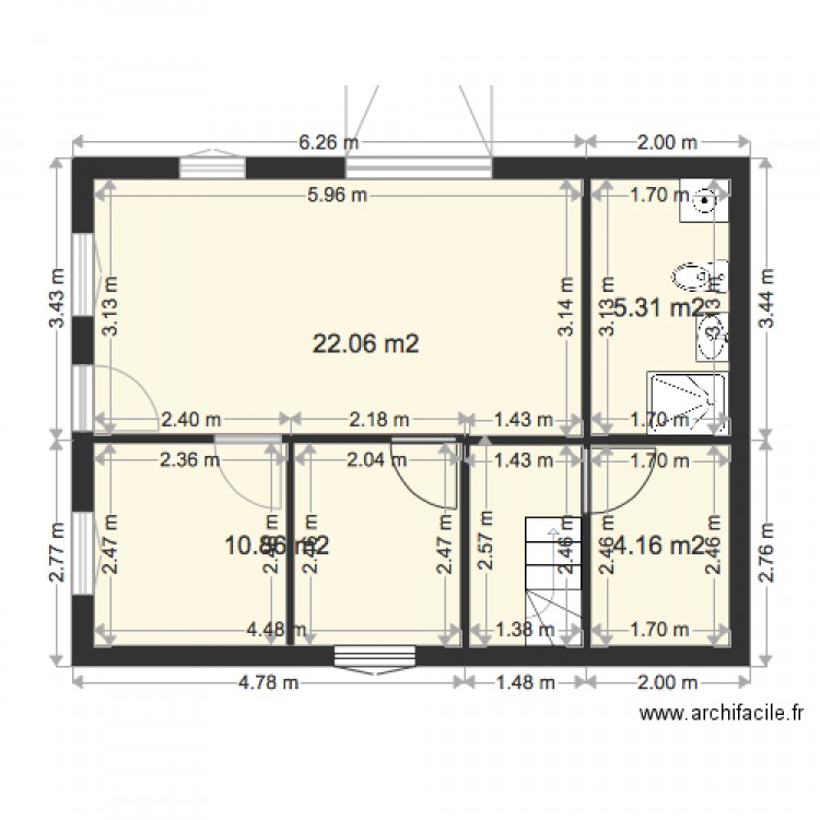 morestel 1. Plan de 0 pièce et 0 m2