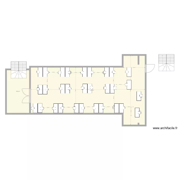 408 DGEP 30 personnes. Plan de 