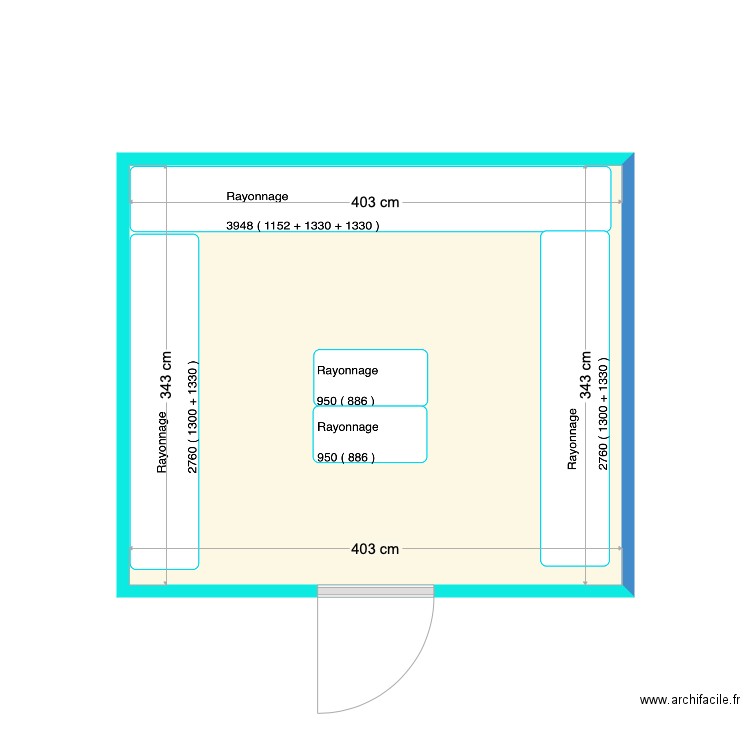 Patisserie SAint Jacques . Plan de 0 pièce et 0 m2