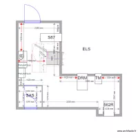 PLAN DE MASSE EXISTANT MARSEILLE ESPACE PRO GRAND LOCAL 328EF