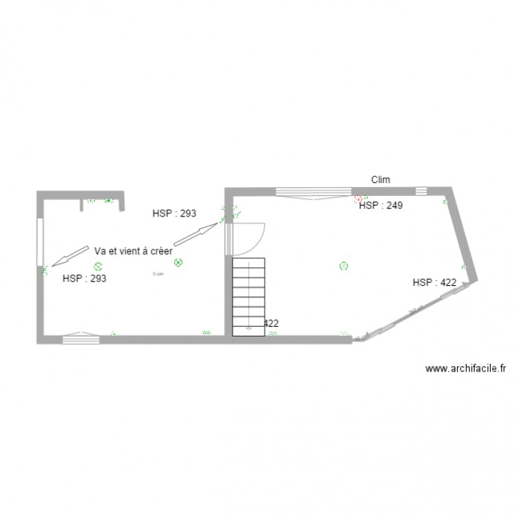 Salon Chambre parentale Electricité. Plan de 0 pièce et 0 m2