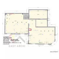 Plan Fali&egrave;re rez de chauss&eacute;e