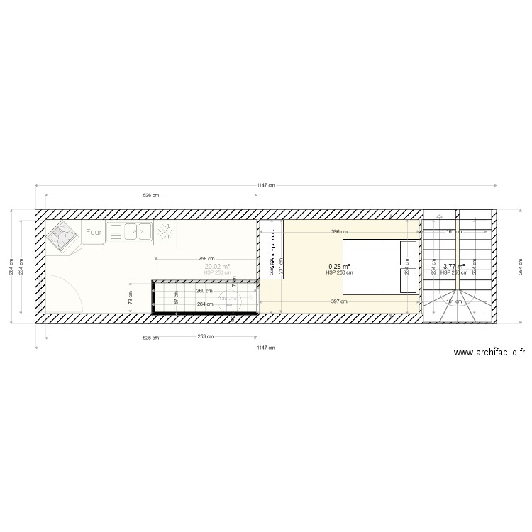 appartement T3 version 2. Plan de 0 pièce et 0 m2