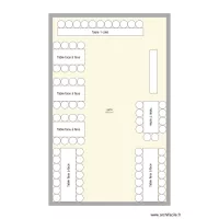 salle ilots rectangle