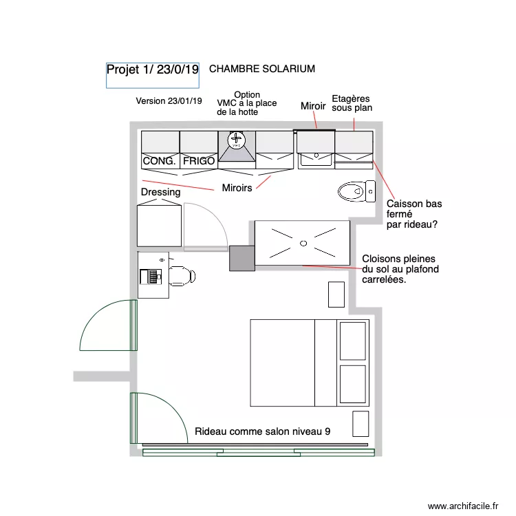 Projet 1 ter. Plan de 