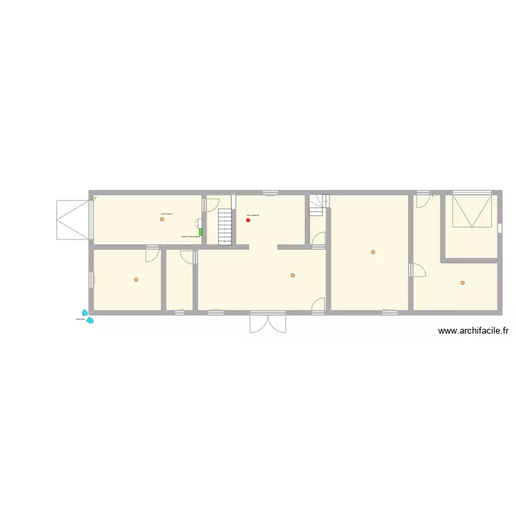 maison hymont RDC. Plan de maison hymont RDC. Plan de