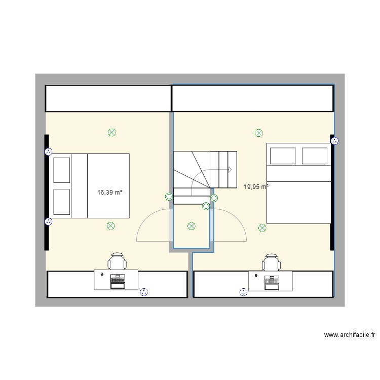 2 eme etage elec. Plan de 0 pièce et 0 m2