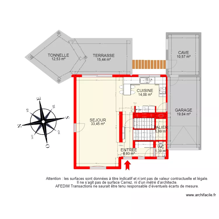 BI13841 - Maison. Plan de BI13841 - Maison. Plan de
