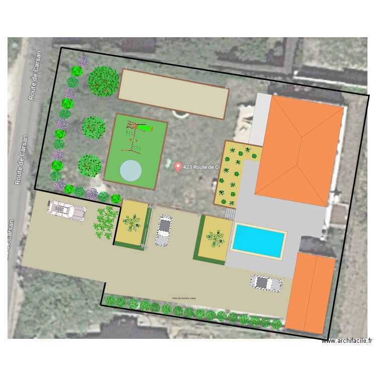 caromb. Plan de 0 pièce et 0 m2