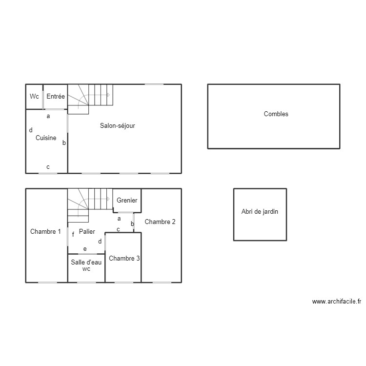 CONCARNEAU CHABROUX. Plan de 0 pièce et 0 m2