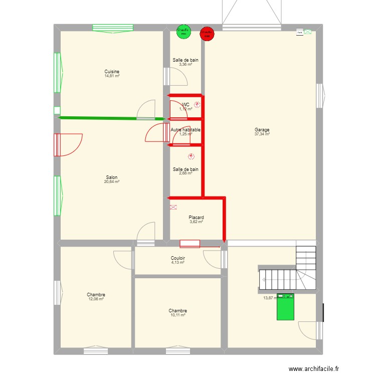 Maison Galoubet. Plan de 0 pièce et 0 m2