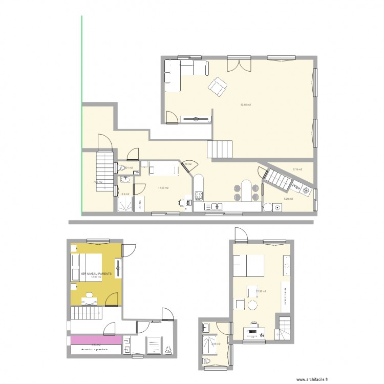 maison chappe. Plan de 0 pièce et 0 m2