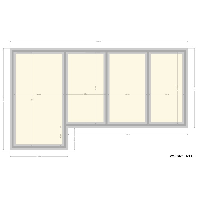 garage fondation ok. Plan de 0 pièce et 0 m2