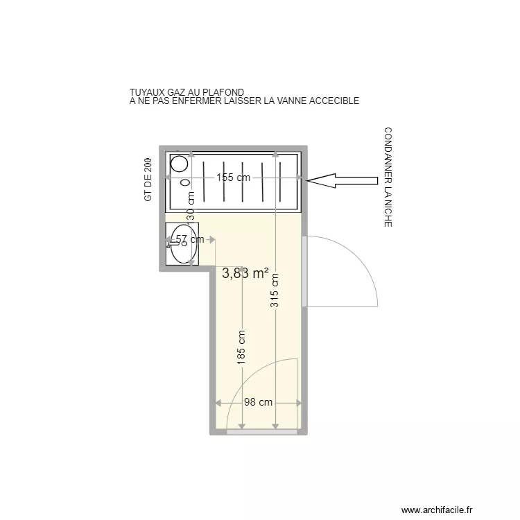 CHEVRIN DANIEL . Plan de 