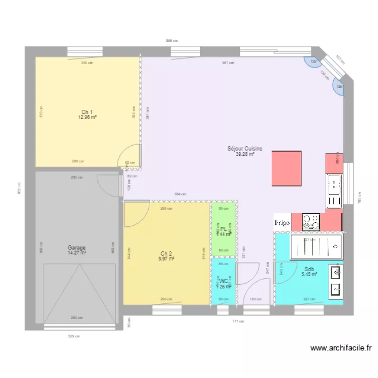ZAJAC. Plan de 