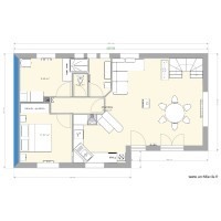 plan etage meublé 2