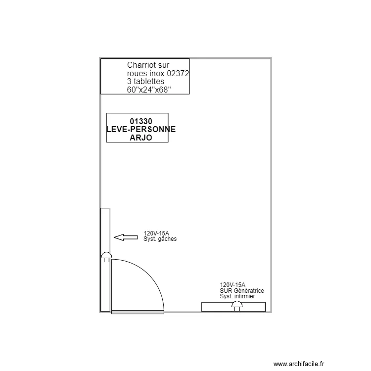 122 Entrepot Equip Med. Plan de 