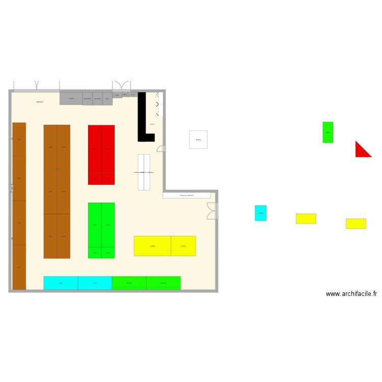 local la valette 3. Plan de 0 pièce et 0 m2