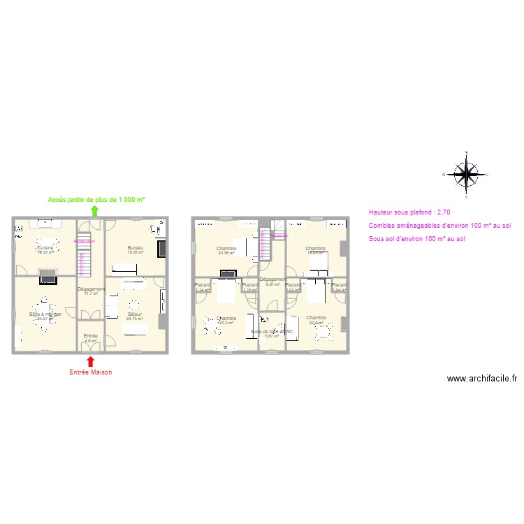 vicherey. Plan de 0 pièce et 0 m2