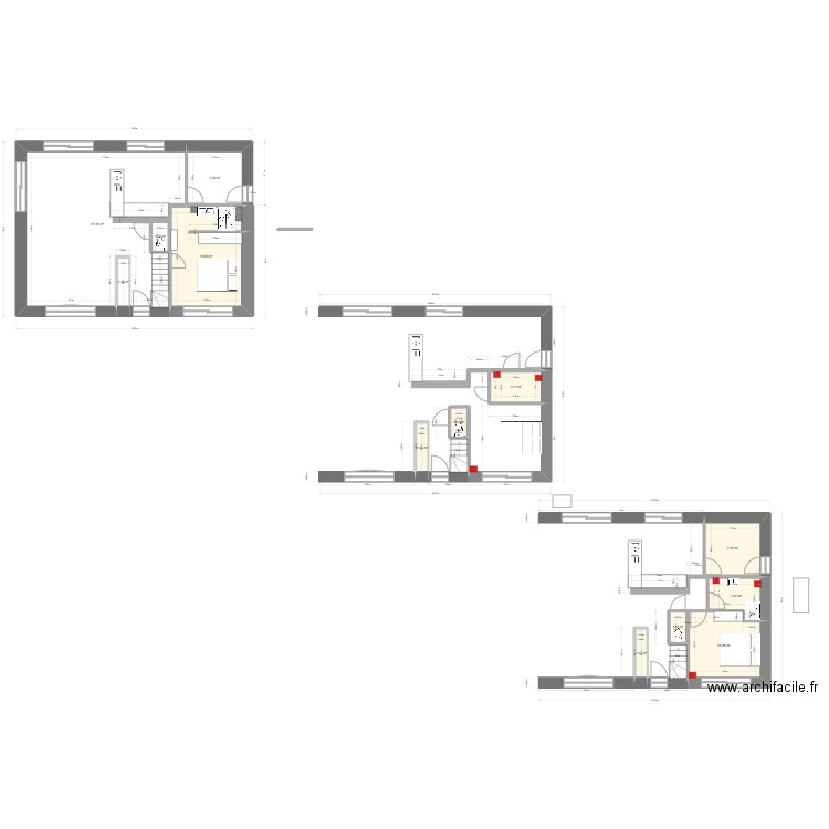 dressing V2. Plan de 0 pièce et 0 m2