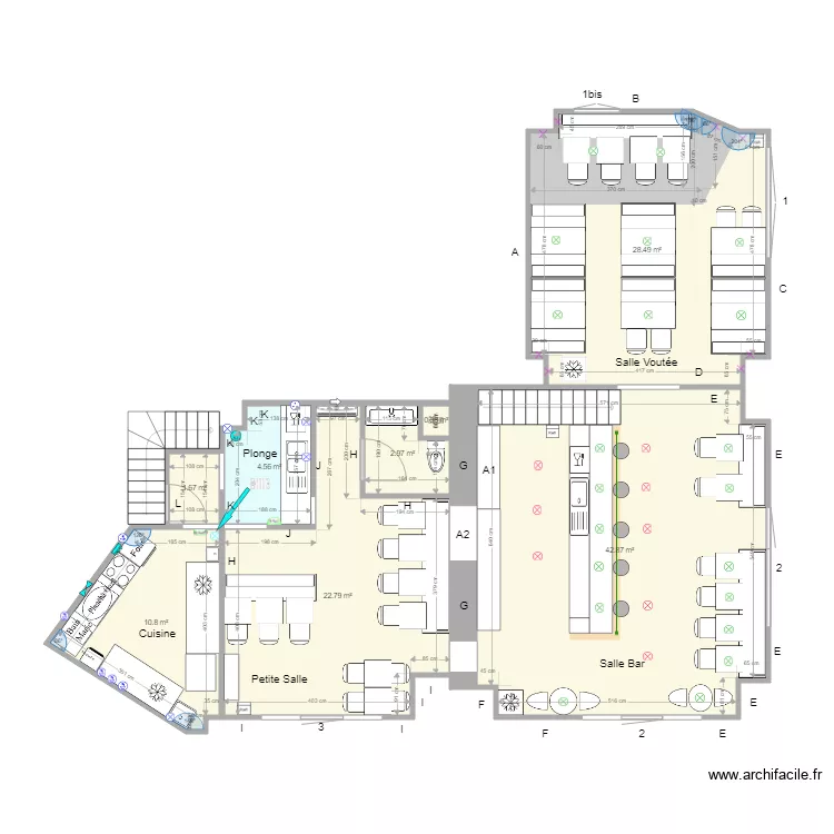 Cabanon4. Plan de 