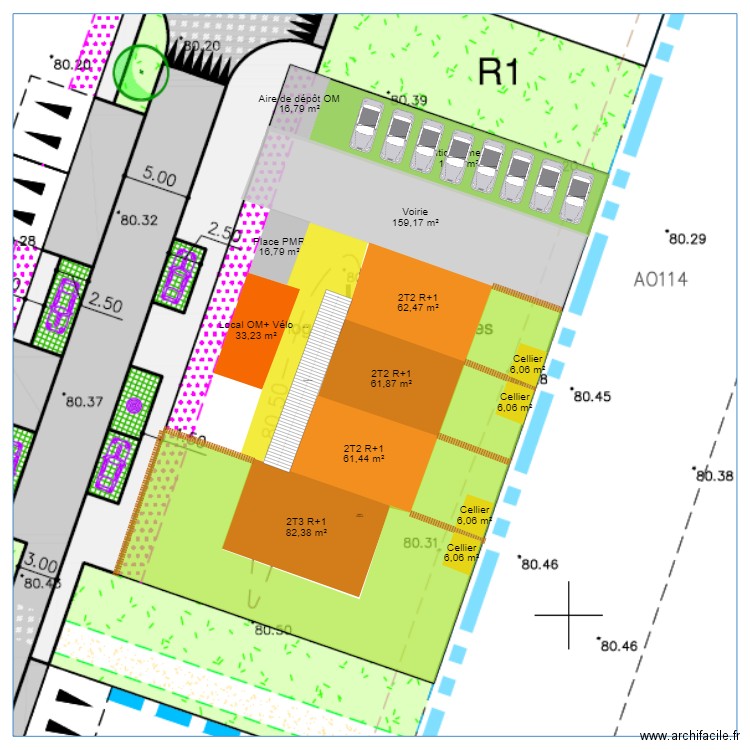 Le DOmaine des artistes ilot C. Plan de 0 pièce et 0 m2