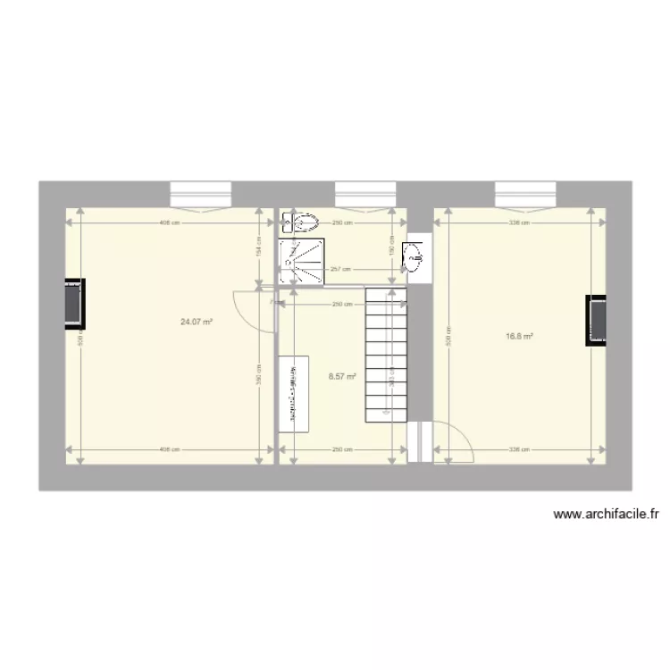JB Ste Feyre la Montagne  &eacute;tage V Sophie. Plan de 
