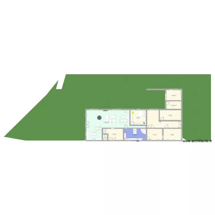 Maison Castel num&eacute;ro 2. Plan de 