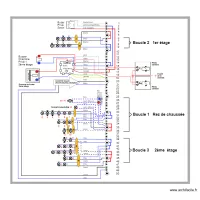 bornier interne centrale incendie 