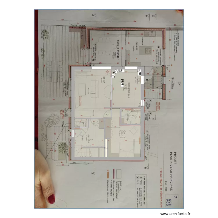maison eury bis. Plan de 