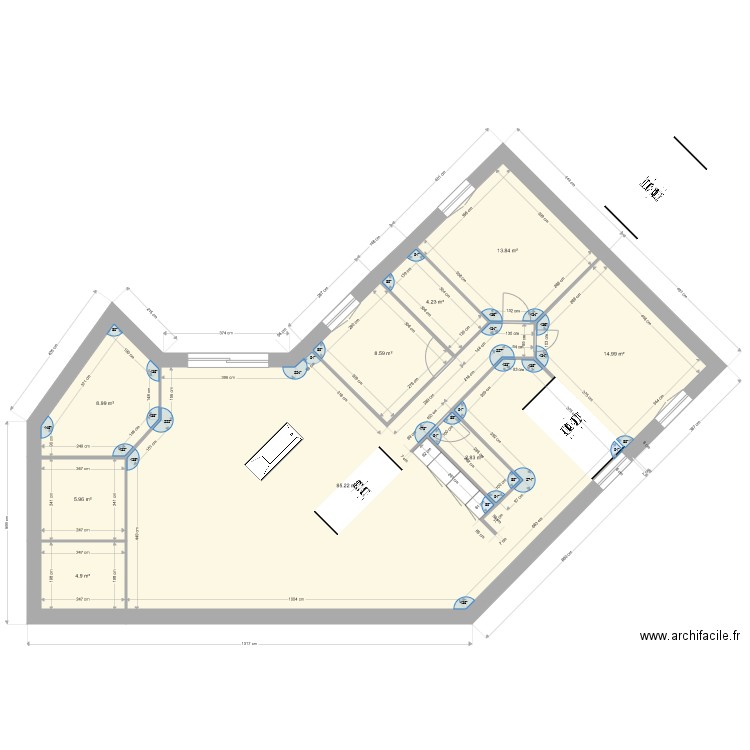 maison1. Plan de 0 pièce et 0 m2