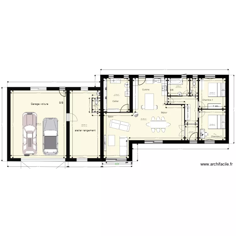 GARAGE ET ATELIER 07 10 2021. Plan de 