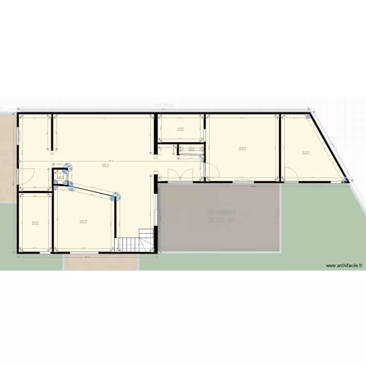 MAISON EPERON. Plan de 