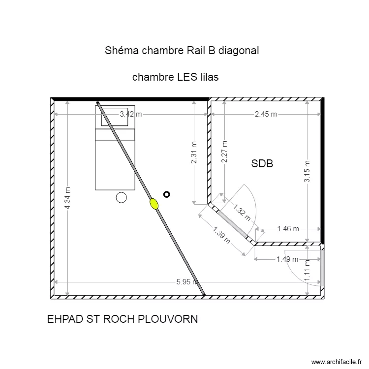 ST ROCH PLOUVORN. Plan de 