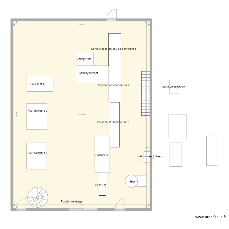 La semeuse intégrant ligne automatique. Plan de 0 pièce et 0 m2