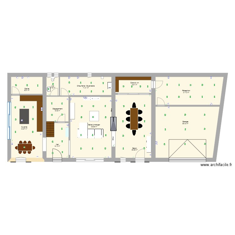 Maison Demptezieu RDC elec. Plan de 0 pièce et 0 m2