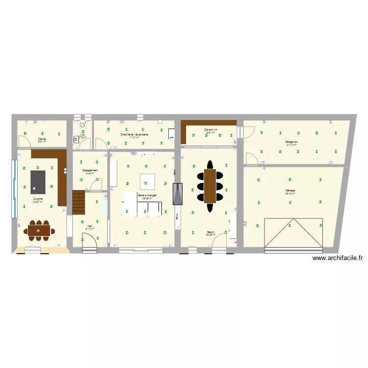 Maison Demptezieu RDC elec. Plan de Maison Demptezieu RDC elec. Plan de