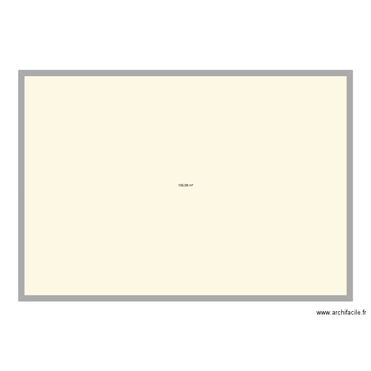 aisse ma r 1. Plan de 1 pièce et 157 m2