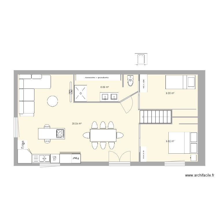 APPART PLAN . Plan de 0 pièce et 0 m2