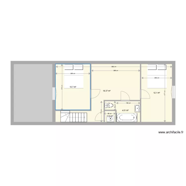 Raph 7x1xetage. Plan de 