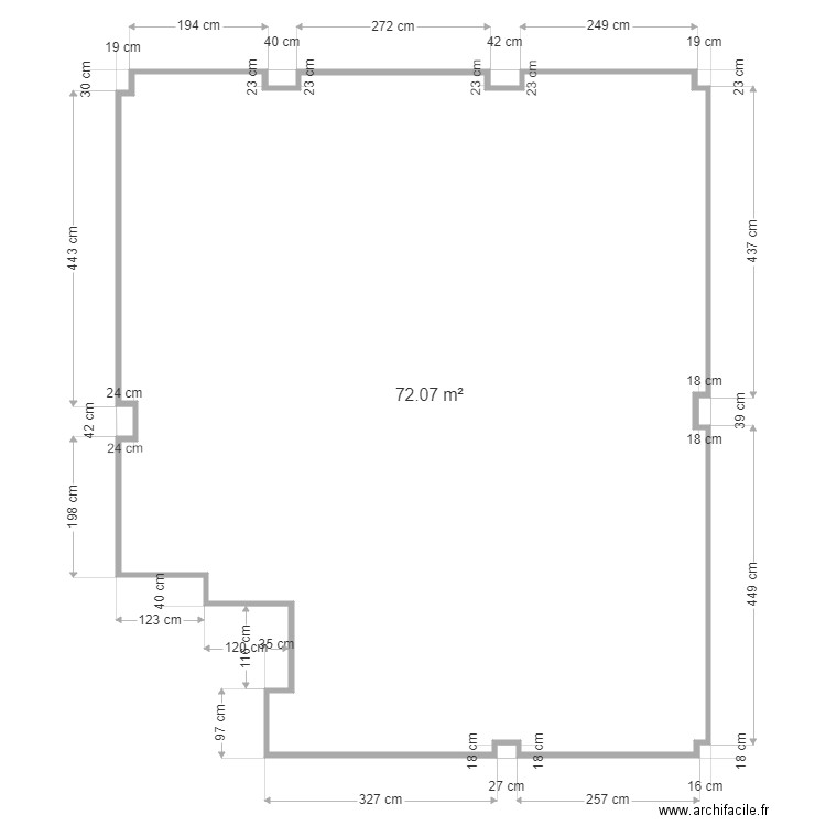 Appart Arene. Plan de 0 pièce et 0 m2